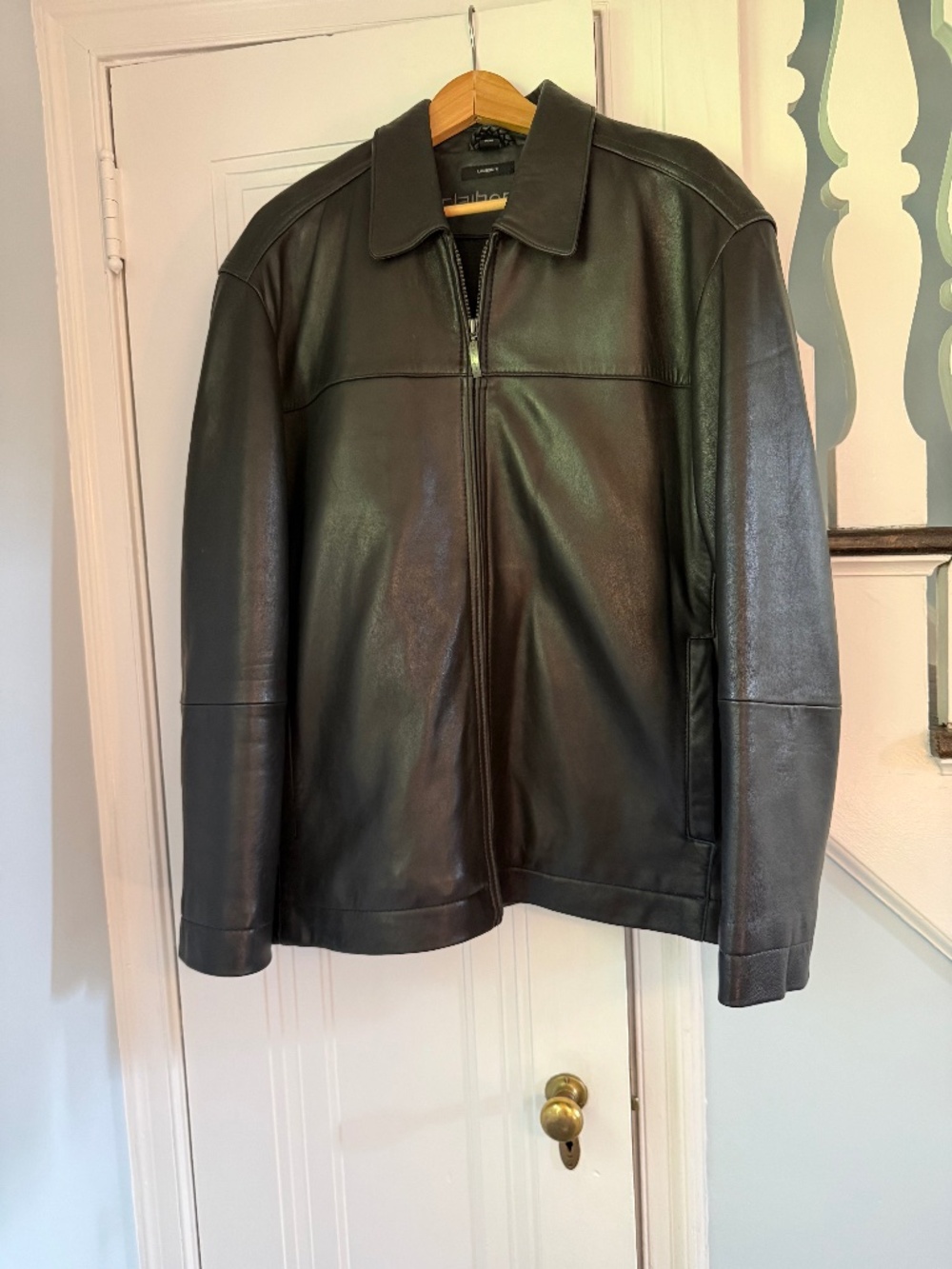 Men’s Lambskin Leather Bomber